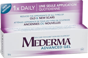 Mederma Advanced Gel Product Packaging, 2015